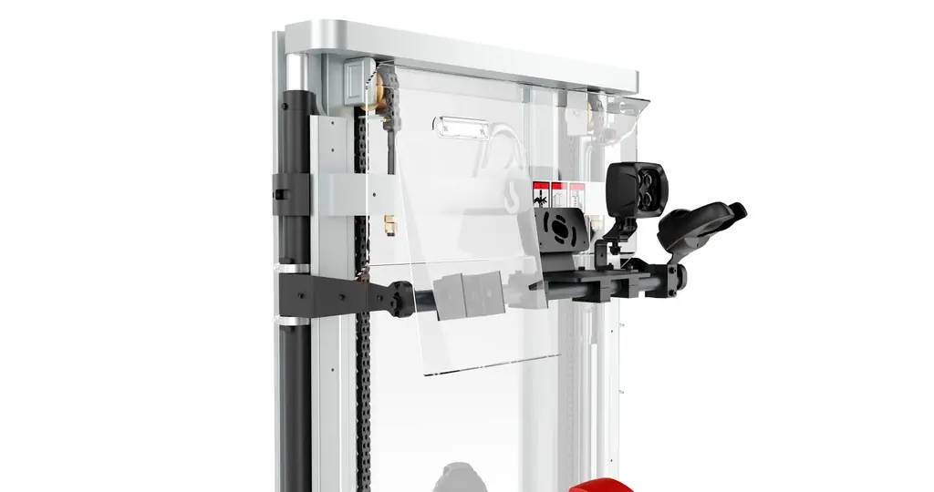 EXV 10C-16C direğindeki aksesuar barına takılmış tarayıcı tutucu ve yazı altlığı