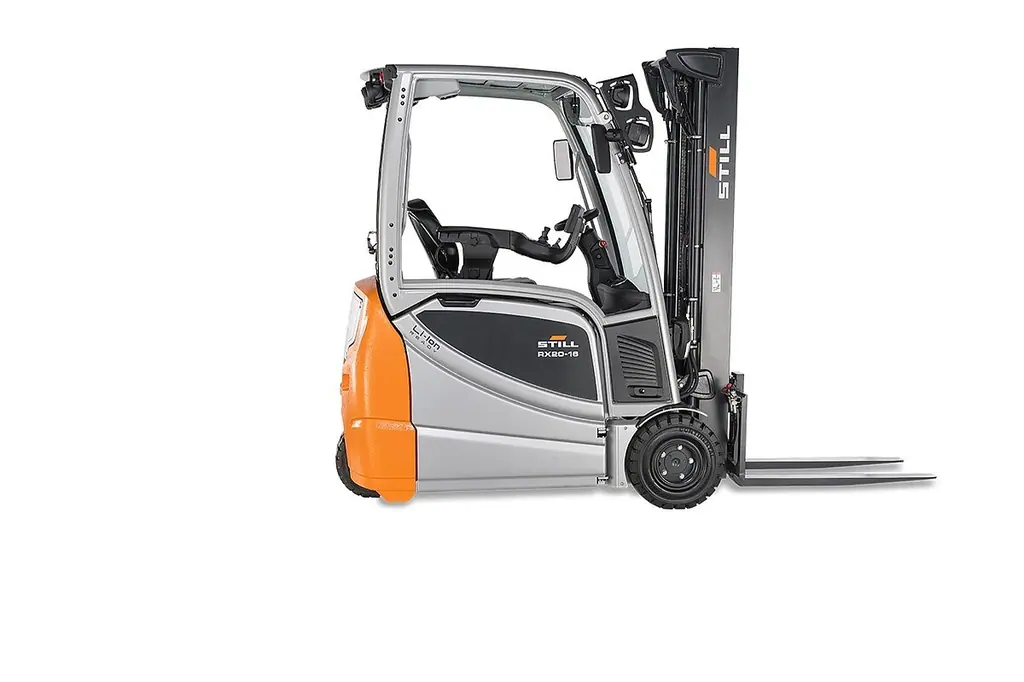 STILL RX 20-16 Li-Ion akülü forklift yandan görünüm (STILL 360° stüdyo çekimi)
